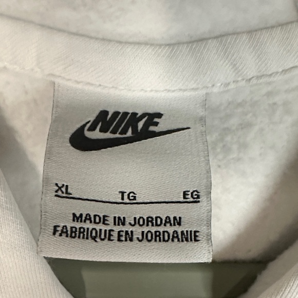 Nike White Kids Hoodie - Picture 2 of 8
